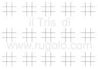Il gioco del tris di www.rugolo.com
